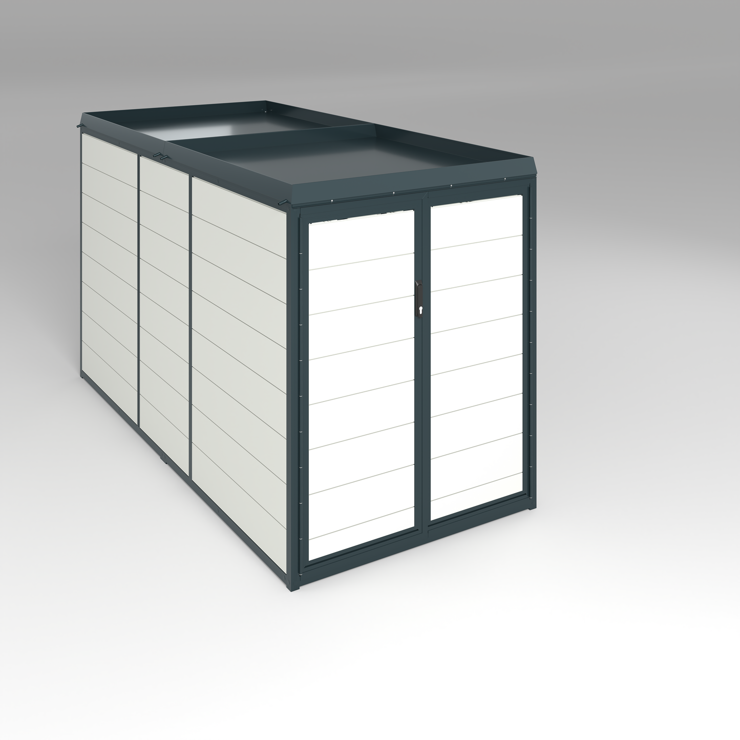 Panneau de toit thermolaqué dans la couleur du cadre