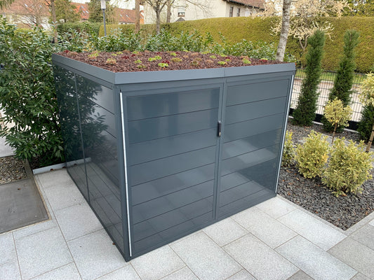 Fahrradgarage für 4 Fahrräder