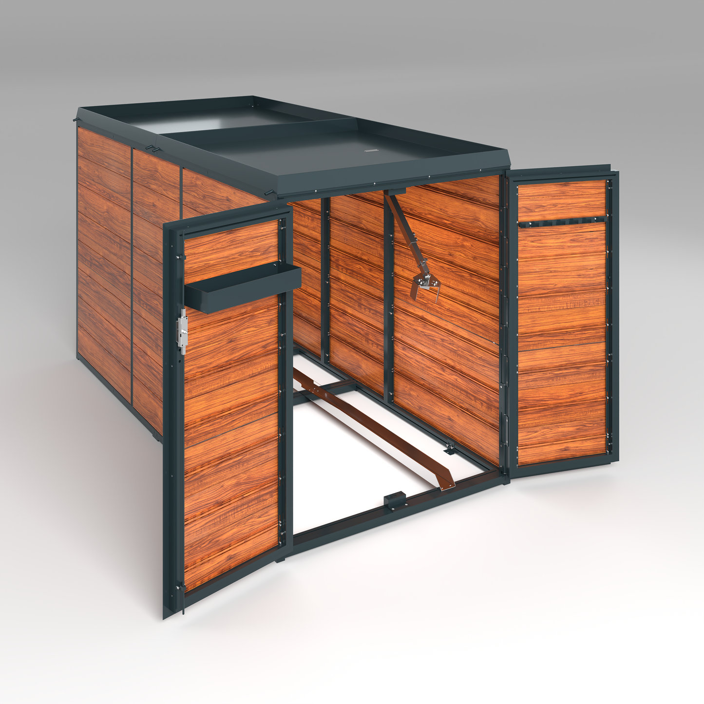 Cargo bike garage
