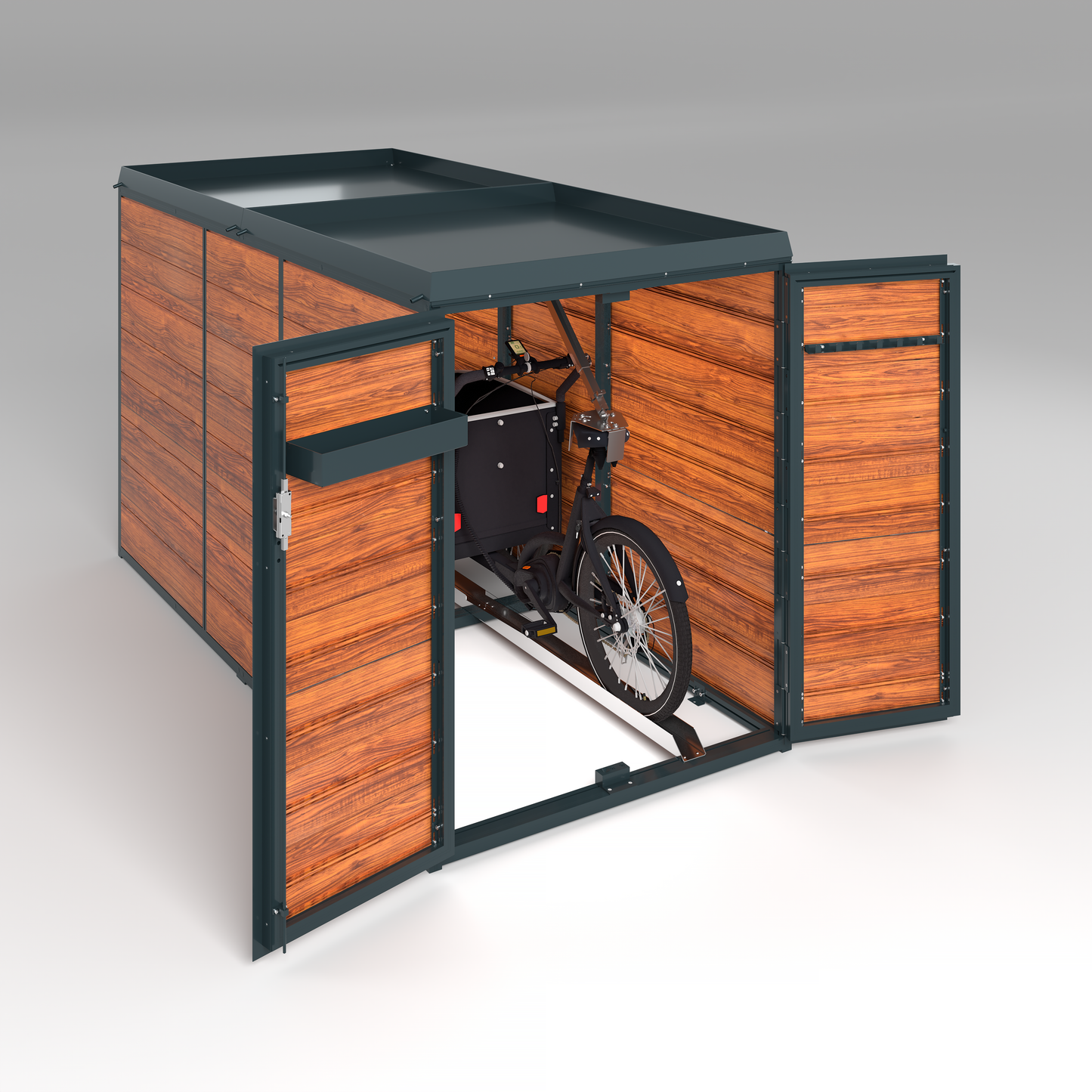 Cargo bike garage